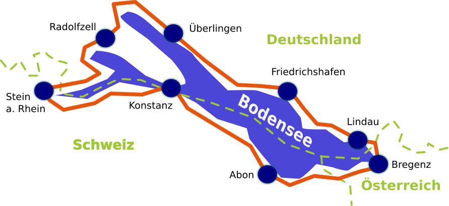 Bodenseeradweg erleben